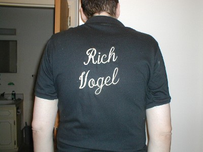 Richie In Trophy Shirt (Back View)